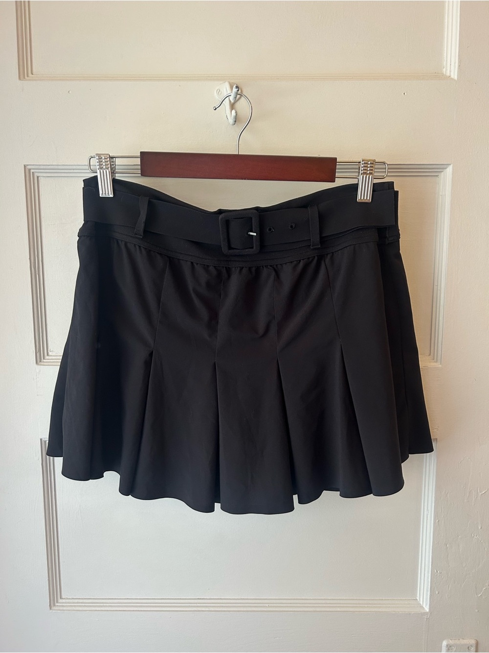 Aerie Offline Pleated Mini Skort with Belt